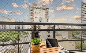 Garagem Ar e Varanda a 8 min a pé Metrôs Paulista e Higienópolis